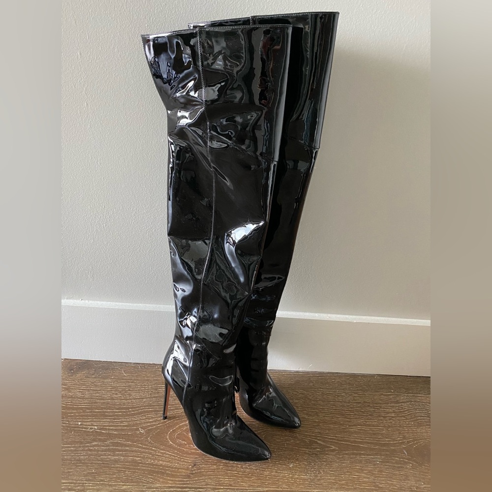 Thigh High stiletto boots